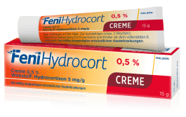 FeniHydrocort Creme 0,5% bei leichter Neurodermitis